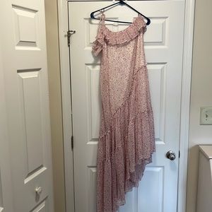 AE Studio by American Eagle Flowy Floral One Shoulder Dress